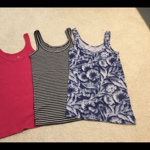 COPY - Banana Republic Tank Tops set of 3 Size Small